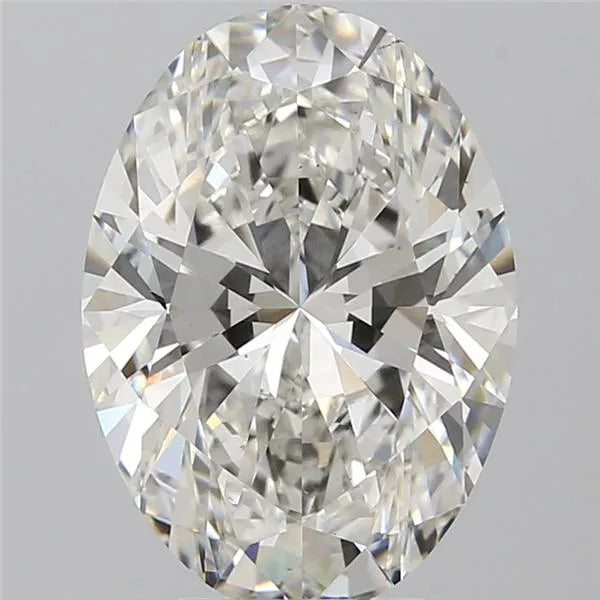 5.70ct oval lab grown diamond (colour h, clarity vs2, igi certified)