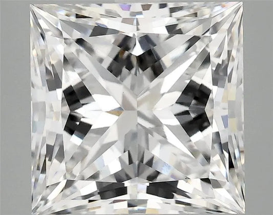 6.02ct Princess Lab Grown Diamond (Colour E, Clarity VVS2, IGI Certified)