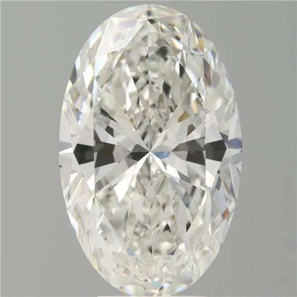 6.06ct Oval Lab Grown Diamond (Colour G, Clarity VVS2, IGI Certified)