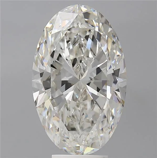 6.07ct oval lab grown diamond (colour g, clarity vs1, igi certified)