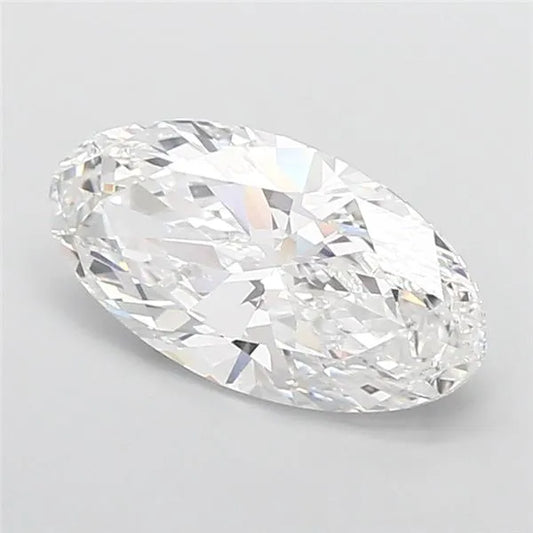 6.09ct Oval Lab Grown Diamond (Colour F, Clarity VVS2, IGI Certified)