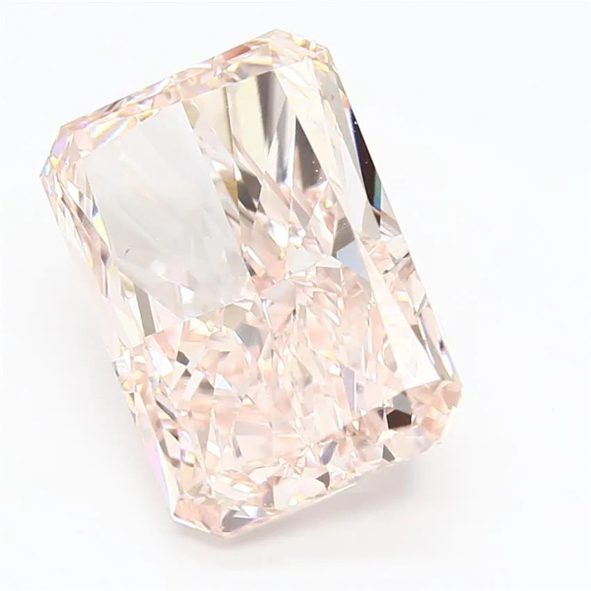 6.09ct radiant lab grown diamond (colour fancy intense pink, clarity vvs2, cut gd, igi certified)