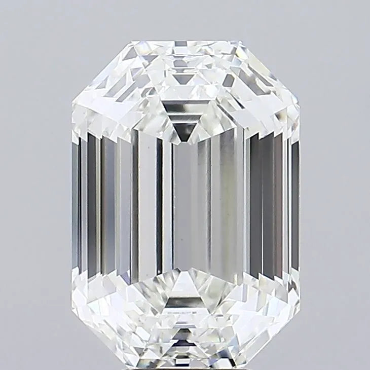 6.16ct octagonal lab grown diamond (colour g, clarity vvs2, igi certified)
