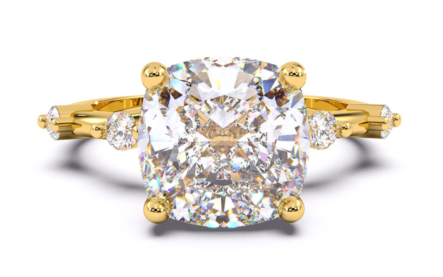 luxe aimé elevé solitaire