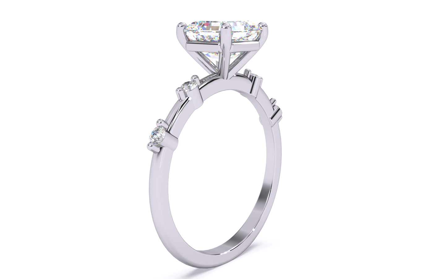 luxe aimé elevé solitaire