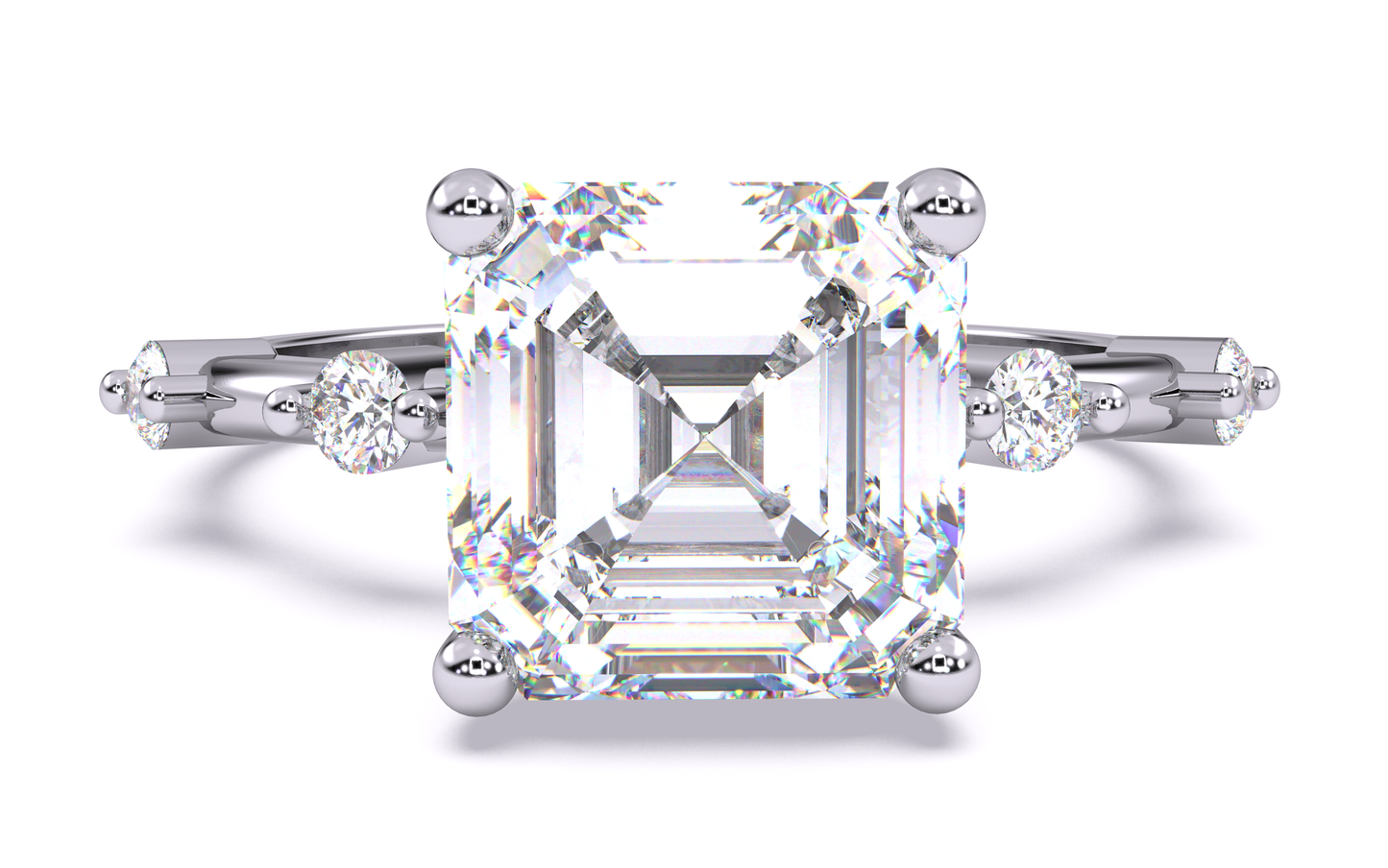 luxe aimé elevé solitaire