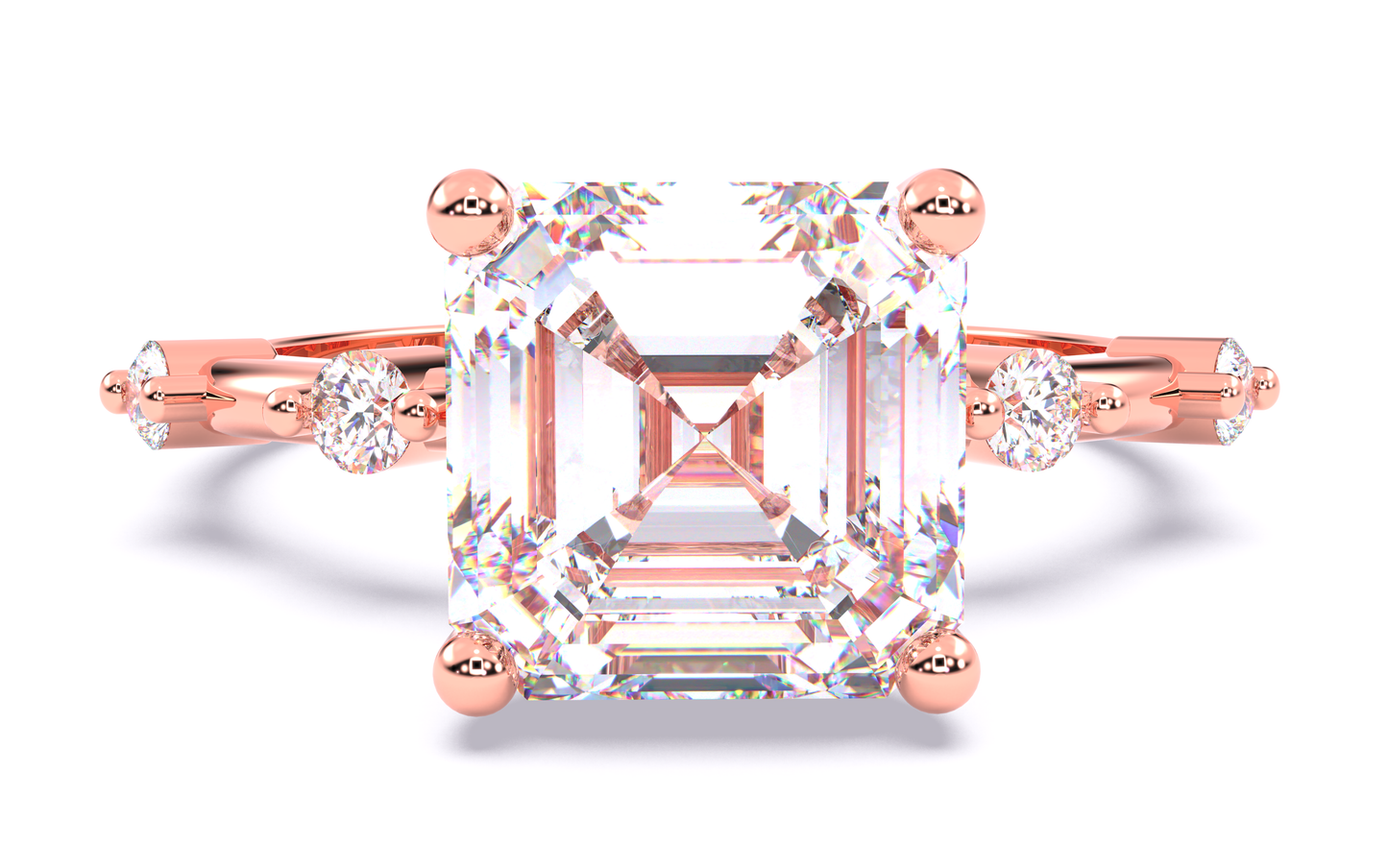 luxe aimé elevé solitaire
