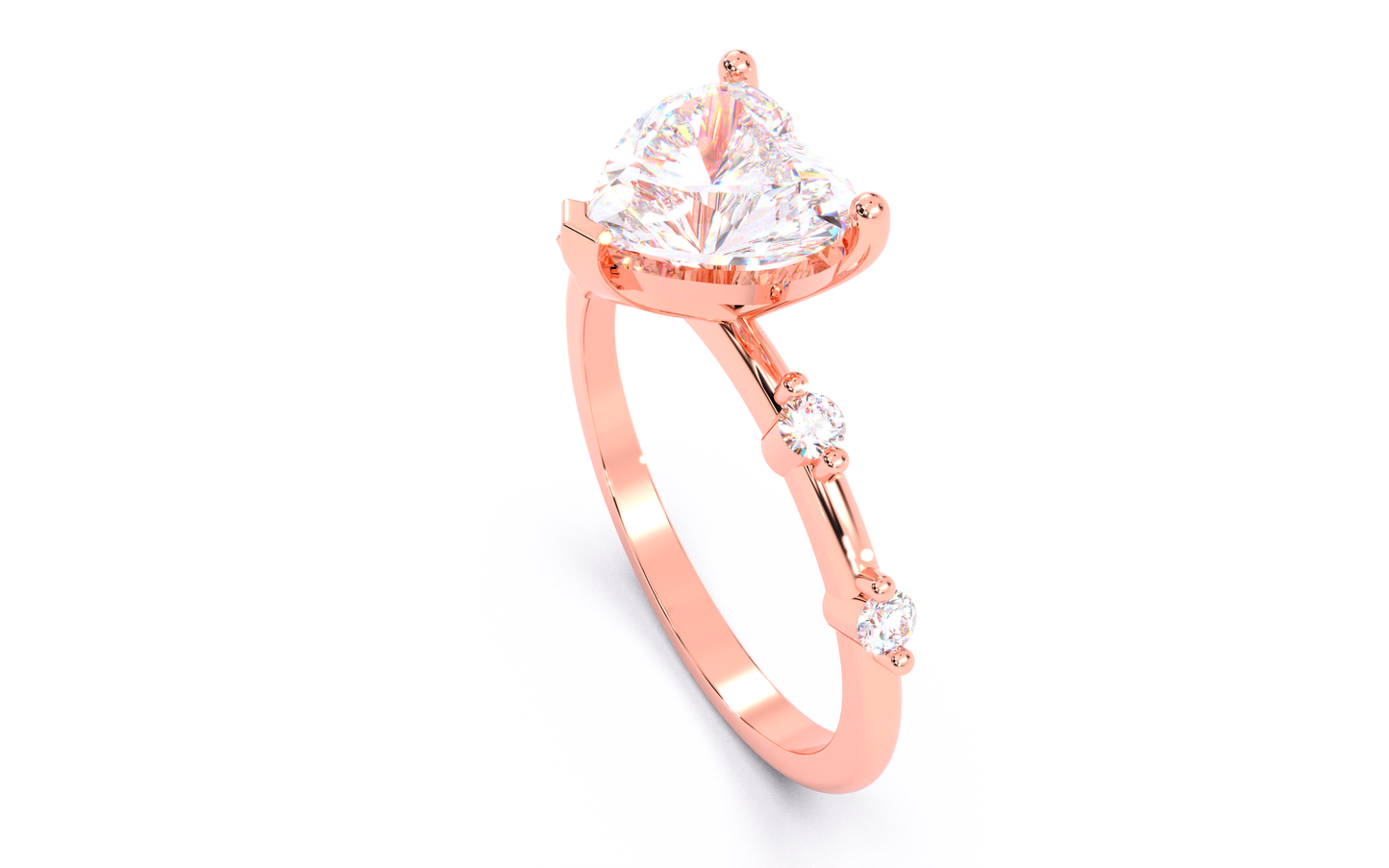 luxe aimé elevé solitaire
