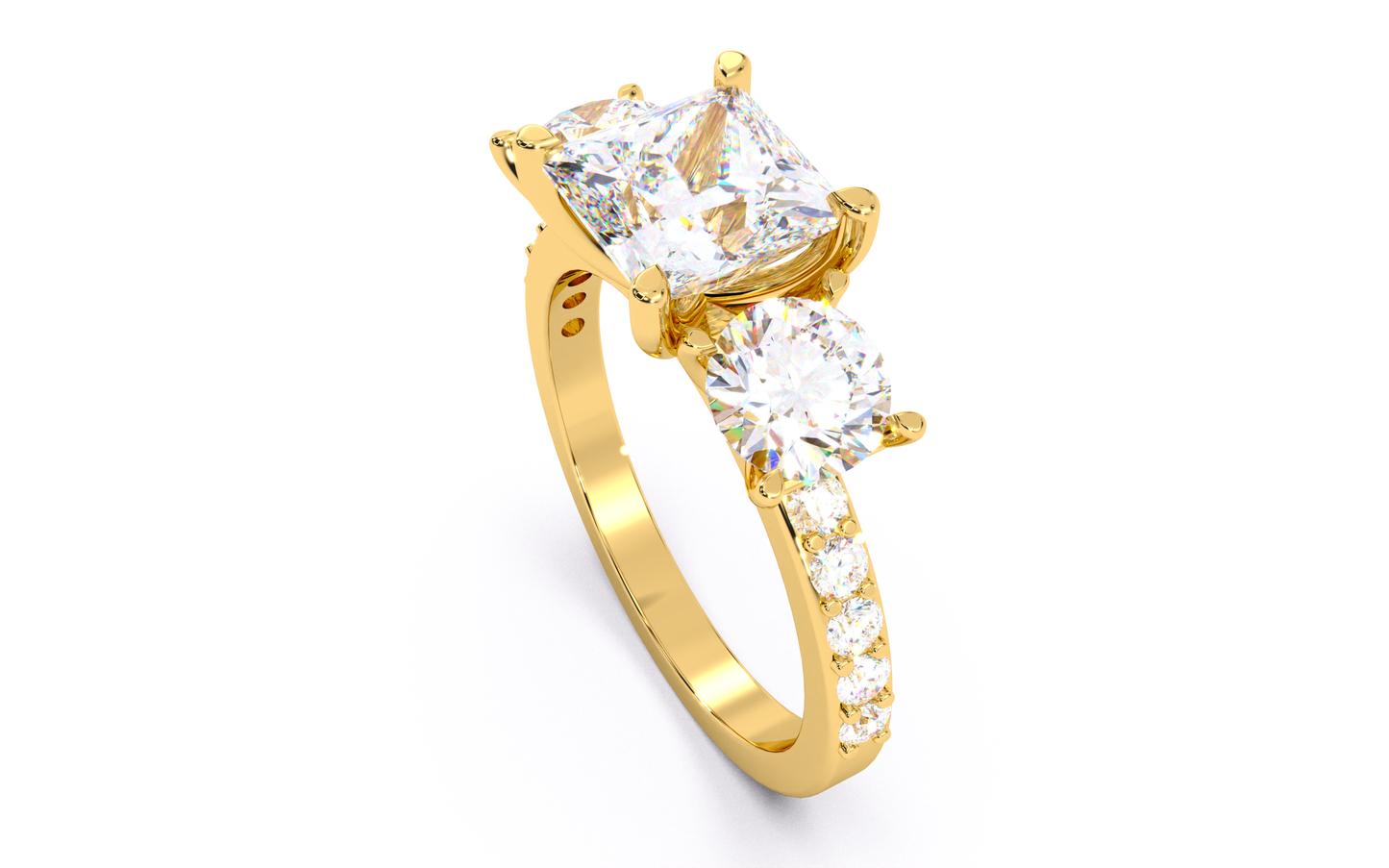 luxe aimé arrondi éclat trio