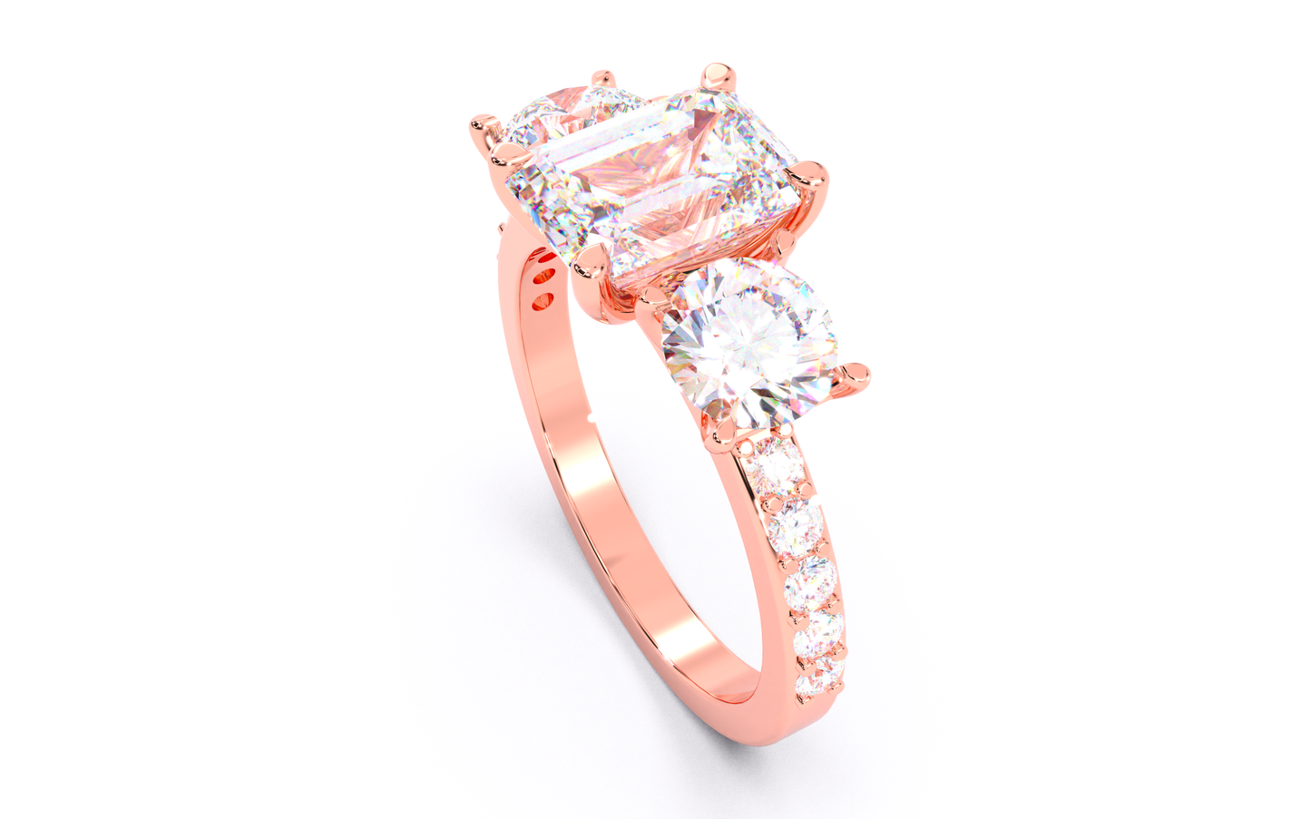 luxe aimé arrondi éclat trio