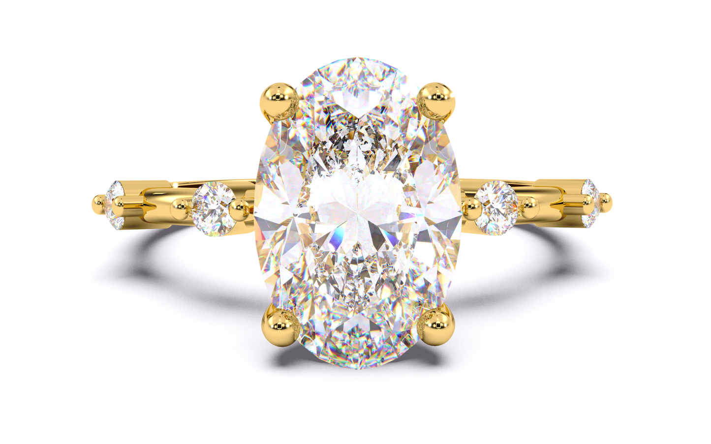 luxe aimé elevé solitaire