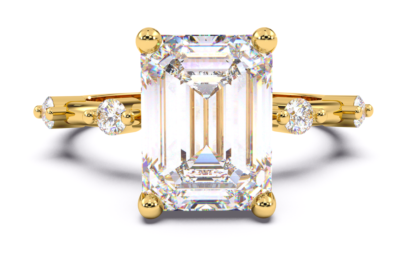 luxe aimé elevé solitaire