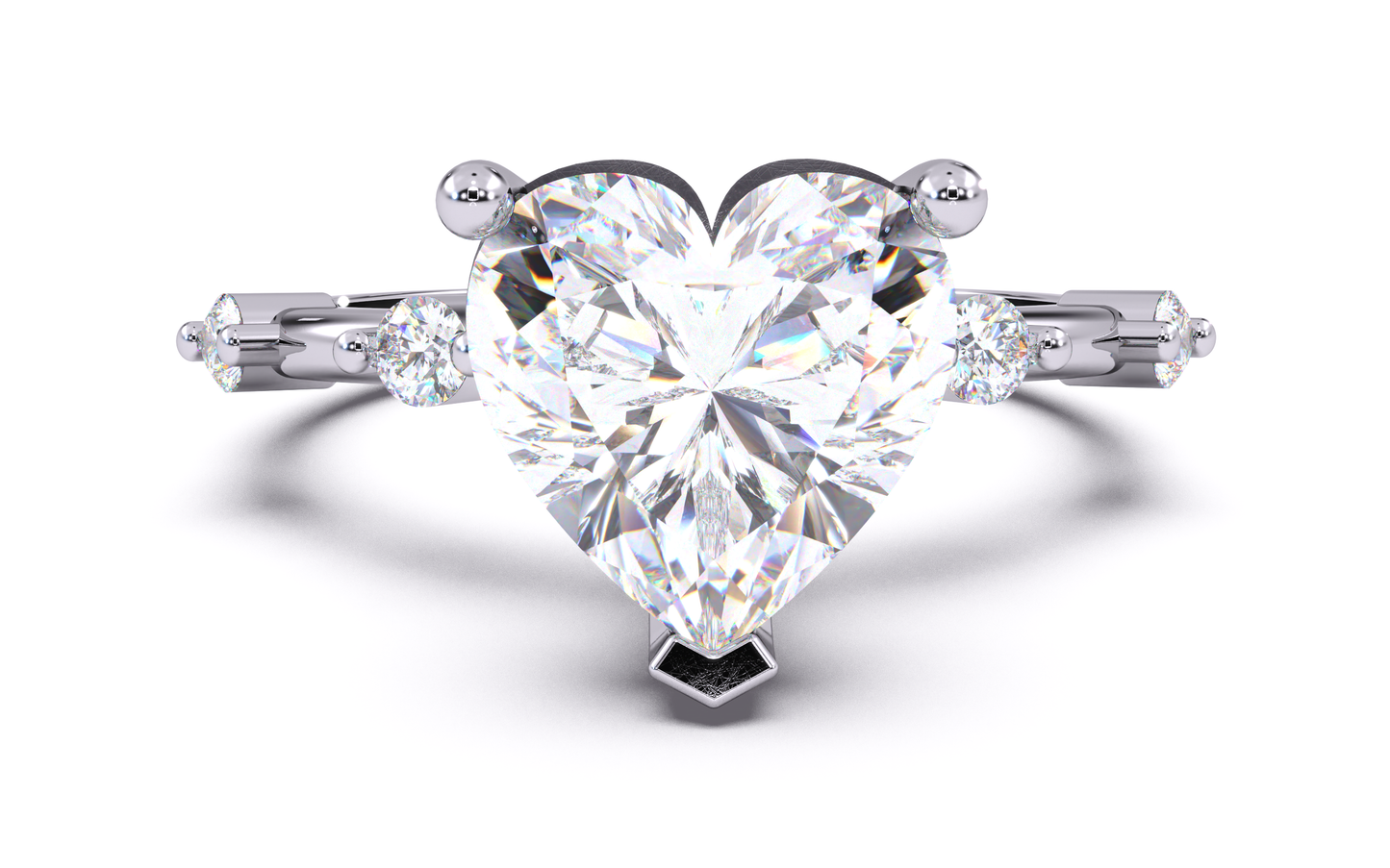 luxe aimé elevé solitaire