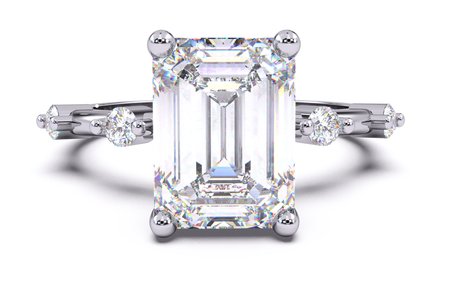 luxe aimé elevé solitaire
