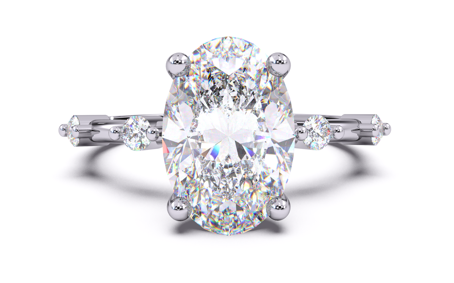 luxe aimé elevé solitaire