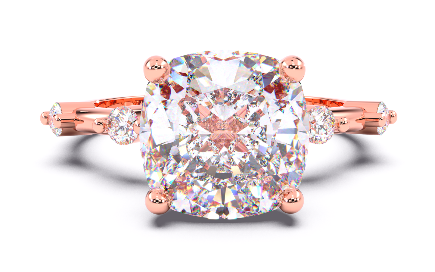 luxe aimé elevé solitaire