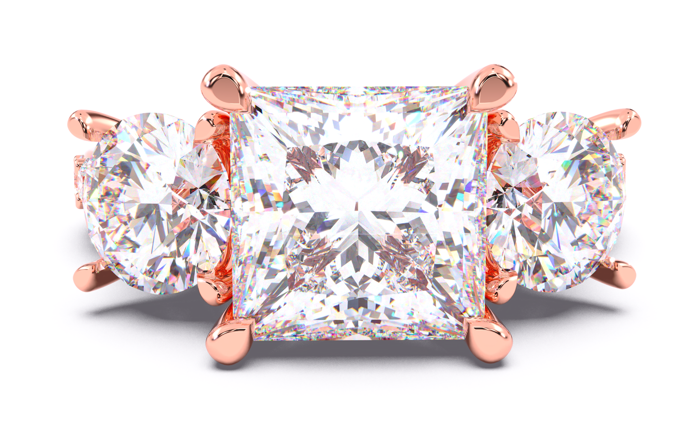 luxe aimé arrondi éclat trio